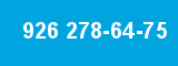 926 278-64-75 926 278-64-75